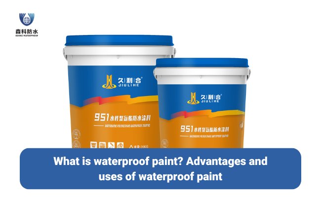 Waterproof paint